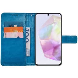 Lompakkokotelo 3-kortti Samsung Galaxy A55 - Vaaleansininen