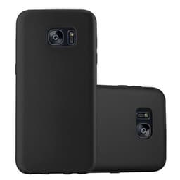 Skal Samsung Galaxy S7 EDGE Fodral Case (Svart)