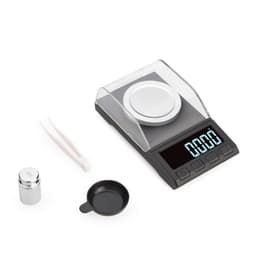 50g/0,001g kahvivaaka USB-lataus Musta