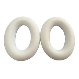 1 par øreputer i PU-proteinskinn for Beats Studio 1.0 Hvit