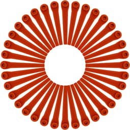 100-pack trimmerknivar för grästrimmer Röd GARDENA 9823/9825/9820/9821