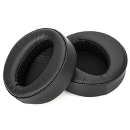 1 pari PU-proteiininahkaista korvatyynyt SONY MDR XB950:lle Musta