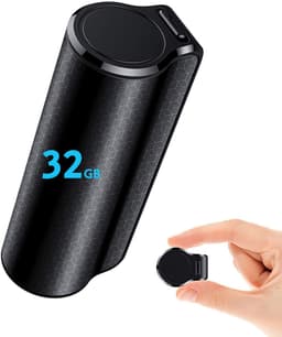 Digital diktafon 32 GB svart
