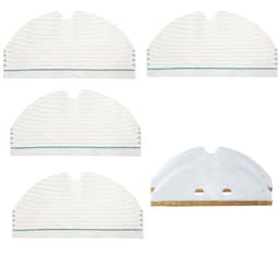 20-pack moppduk, 2-pack moppdukshållare för Xiaomi Roborock S6/S5/Max/