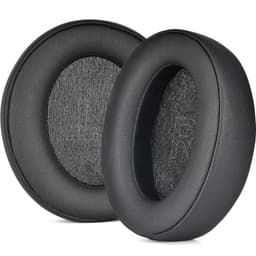 Øreputer i proteinskinn til Anker Soundcore Life Q30/Q35 BT Sort
