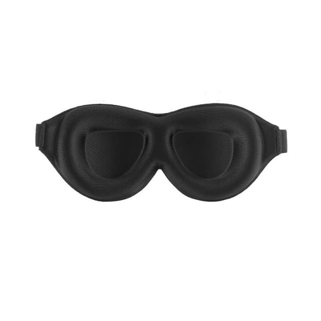 3D Sovmask för Totalt Mörker Svart