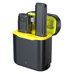 Trådløs lavaliermikrofon, clip-on mikrofon for opptak, TikTok, Live Stream