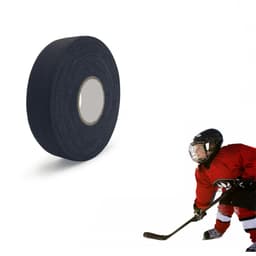 Hockeytape Flerbruks stofftape Sort 25 m