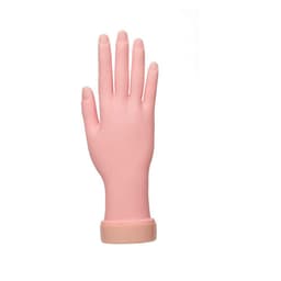 Træningshånd i silikone til negle / manicure