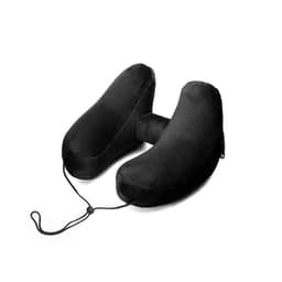 AIR oppblåsbar nakkepute reisepute Sort