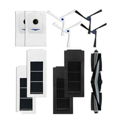Tarvikkeet Ecovacs X2/ X2 Pro/X2 Omni/ DEX86 robottipölynimuriin 11 osaa