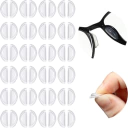 Näskuddar för glasögon 24 par Transparent