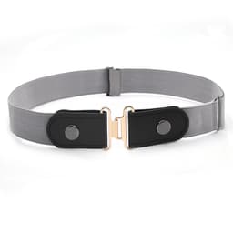 Elastisk belte uten spenne Grey