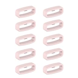 Lenkki 20 mm leveille kellohihnoille 20 mm 10 kpl Vaaleanpunainen