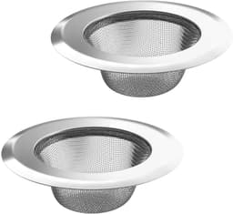 Diskbänkssil / avloppssil Rostfritt stål 2-pack 78 mm