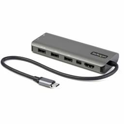 StarTech.com DKT31CMDPHPD, Langallinen, USB 3.2 Gen 1 (3.1 Gen 1) Type-C, 100 W,