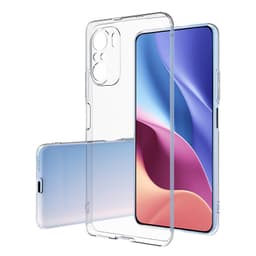 Xiaomi Redmi K40 Pro mobildeksel TPU gjennomsiktig 2-pakning