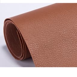 5-delt lærreparasjonstape Selvklebende lærreparasjonslapp Lysebrun