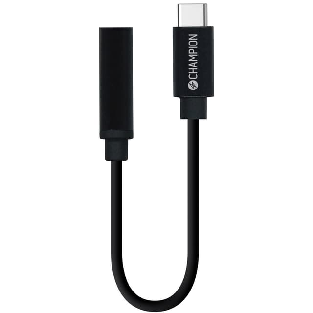 Adapter USB-C til 3,5 mm DAC Svart
