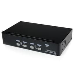 StarTech.com SV431USB, 1920 x 1440 pixel, Stativ-montering, 1U, Sort