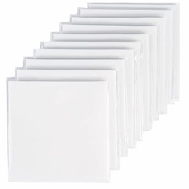 Gennemsigtige sticky notes 10-pak (500 ark) M