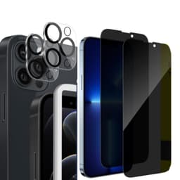 Personvernskjermbeskytter i herdet glass iPhone 13 Pro max