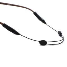 Glasögonsnodd sportband justerbar Anti-Slip Svart 35 cm