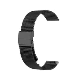 Garmin VivoActive 3 / Move / Forerunner (20 mm) ranneke ruostumatonta terästä musta