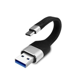 USB-C til USB-kabel 15W 5Gbps, kort lengde (13,7 cm)