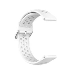 Ensfarvet sportsarmbåndsurrem til Samsung Galaxy Watch 22mm Hvid