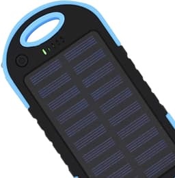 Powerbank 5000 mAh - vandtæt - blå