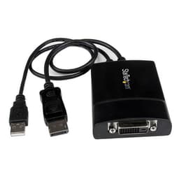 StarTech.com DP2DVID2, 0,37 m, DisplayPort, DVI-D, Hanstik, Hunstik, Lige