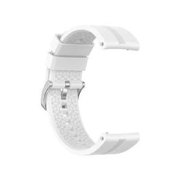 20 mm silikone urrem til Huawei Watch GT 2 42 mm, Samsung/Huawei Hvid