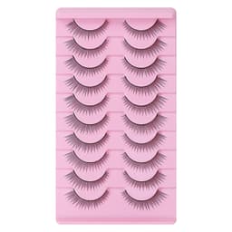 INF 10 par fluffiga lösögonfransar med naturlig look 2