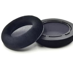 Velout Buckle Ear Pads för HIFIMAN hörlurar Svart