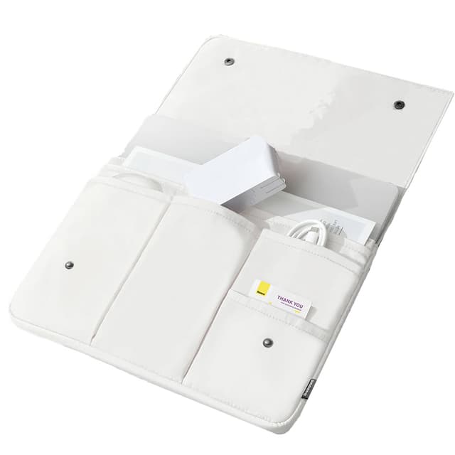 Bärbart Laptopfodral Vit S