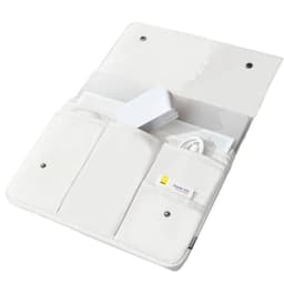Bärbart Laptopfodral Vit L
