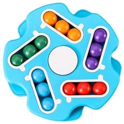 Fidget Spinner med puslespill, blå