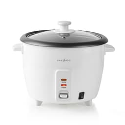 Riskoker | 1.5 l | 500 W | Steamer i aluminium | Non-stick belegg | Avtagbar bolle | Automatisk avstengning