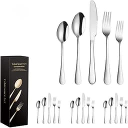 20-delar bestickset, Silver