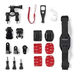 Action Cam Mount Kit | 3 stk. | Rejsetaske | Sort