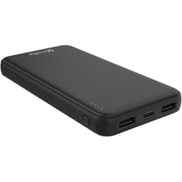 Celly Planet Powerbank 10.000 mAh av 100 % resirkulert plast Svart