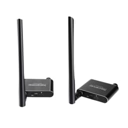 NÖRDIC 2.4G trådløs analog lydsender RCA og 3,5 mm, 50m