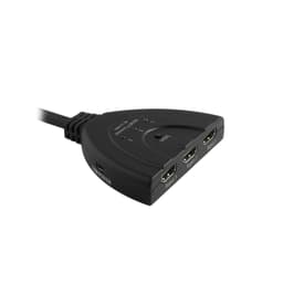 NÖRDIC HDMI Pigtail Switch 3 til 1 UHD 4KX2K 60Hz Support for HDCP, 3D, Dolby, DTS