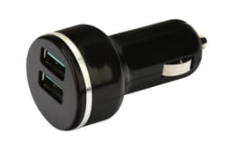 NÖRDIC 2XUSB Quick Car Charger Quick Charger 3.0 18W