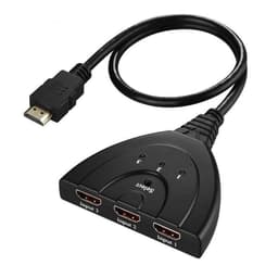 NÖRDIC 4K HDMI Pigtail Switch 3 til 1 UHD HDCP 3D Dolby DTS