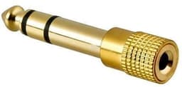 NÖRDIC 3,5 mm til 6,3 mm stereo audio adapter hovedtelefon adapter hovedtelefon adapter