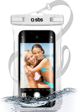 SBS 6,8" universalt vanntett deksel (hvit)
