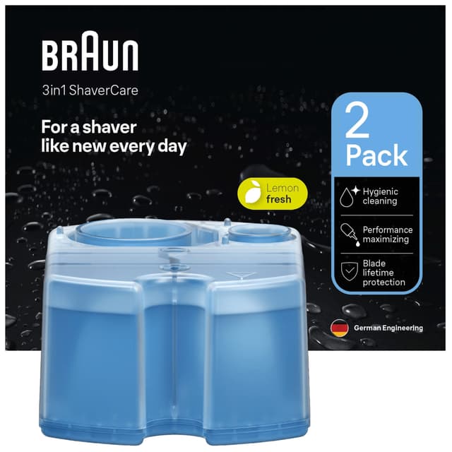 Braun Clean & Charge påfyllningspatroner 176677 (2-pack)