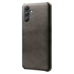 SKALO Samsung A55 5G PU-nahkainen Suojakuori - Musta